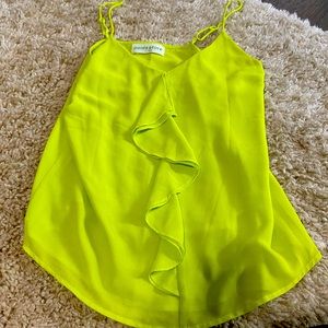 Neon yellow/green tank top